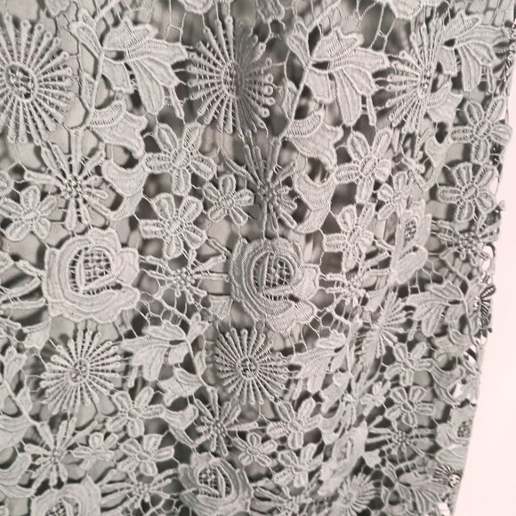 Lulus Love Poem Sage Green Lace Mini Dress Women’s Size M Wedding Party - Picture 7 of 7